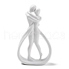 Valentine's Day Resin Couple Figurine AJEW-E057-02A-1