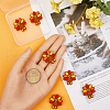 SOFPLATE 10Pcs Thanksgiving Day Food Grade Eco-Friendly Silicone Beads SIL-SP0001-10-3