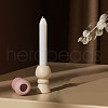 Marble Pillar Shaped DIY Silicone Candlesticks Molds SIMO-G010-07-1