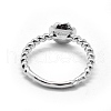 SUNNYCLUE 20Pcs Brass Adjustable Finger Ring Components KK-SC0003-31-3