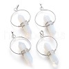 Opalite Big Double Terminated Pointed Pendants G-G771-A06-1