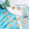 Beebeecraft 15Pcs Brass Pendants KK-BBC0002-90-4