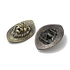 Tibetan Style Brass Pendants KK-M284-19AB-2