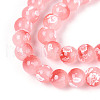 Baking Paint Glass Beads Strands DGLA-N015-6mm-03-3