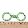 Alloy Spring Gate Clasps PALLOY-Q009-01G-3