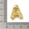 Brass with Cubic Zirconia Pendant X-KK-Q818-03A-G-3