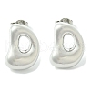 Rack Plating Brass Earrings EJEW-S222-01P-D-1