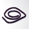 Electroplate Non-magnetic Synthetic Hematite Bead Strands G-F300-48B-F04-2
