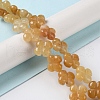 Natural Topaz Jade Beads Strands G-M418-D08-01-2