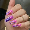 ABS Plastic Full Cover Press On False Nails DIY-CJC0006-16-7
