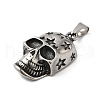 304 Stainless Steel Pendants STAS-Z045-03A-AS-2