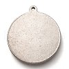 304 Stainless Steel Pendants STAS-H123-19P-2