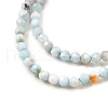 Natural Larimar Beads Strands G-G259-D13-2mm-4