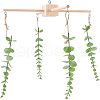 DIY Eucalyptus Wood Holder Set AJEW-WH0013-33-1