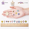 SUNNYCLUE Alloy Enamel Pendants FIND-SC0001-14-3