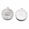 Tibetan Style Alloy Pendants PALLOY-S120-279-NR-3