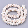 Natural Pink Shell Bead Strands X-SSHEL-N034-20-1