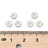 Brass Rhinestone Spacer Beads RB-A014-L5mm-01S-3