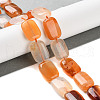 Natural Agate Beads Strands G-H024-F01-01-1