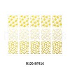 Gold Stamping Nail Art Stickers MRMJ-R129-BP316-2