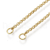 Brass Necklaces Making KK-S061-162G-4