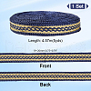 AHADERMAKER 5 Yards Polyester Ribbons DIY-GA0007-38B-2