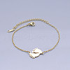 Jewelry 201 Stainless Steel Link Bracelets BJEW-T011-JN505-2-1