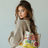 Canvas Women's Tote Bags ABAG-WH0056-008-6