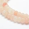 Natural Pink Aventurine Beads Strands G-G665-04-6x4mm-3