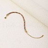 Twisted Nylon Cord Bracelets for Women BJEW-V007-01G-01-1