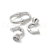 Brass Fold Over Clasps KK-U052-30P-2