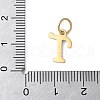 304 Stainless Steel Enamel Charms STAS-G353-01G-T-3