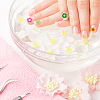 Olycraft 250Pcs 5 Styleds Opaque Resin Cabochons MRMJ-OC0003-60-6