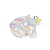 Transparent Resin Pendants RESI-R467-01P-04-2