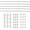 DIY Brass Chain Extender/End Chains Making Kits DIY-FS0005-61P-1
