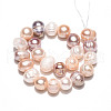 Natural Cultured Freshwater Pearl Beads Strands PEAR-N013-07O-01-2