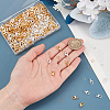 SOFPLATE 400Pcs 2 Colors Zinc Alloy Lobster Claw Clasps FIND-SP0001-34-3