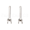 304 Stainless Steel Stud Earring Findings STAS-B091-02A-01P-1