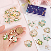 SUNNYCLUE 20Pcs 10 Styles Alloy Enamel Pendants FIND-SC0012-31-3