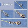 SUNNYCLUE 560Pcs 7 Colors  Brass Wire Guardian and Protectors KK-SC0002-45-6