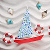 DELORIGIN DIY Diamond Wish Bottle Pendant Making Kit DIY-DR0001-11-7