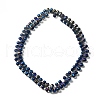 Electroplate Glass Beads GLAA-WH0023-29D-2