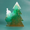 DIY Christmas Tree with Santa Claus Pendant Silicone Molds XMAS-PW0001-007-2