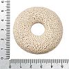 Natural Lava Rock Disc Big Pendants G-M203-07-01-3