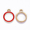 Alloy Enamel Pendants ENAM-S121-086A-1