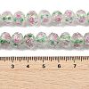 Handmade Foil Lampwork Beads Strands FOIL-S136-001I-4