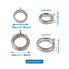 4Pcs 2 Style Alloy Glass Crystal Rhinestone Pendants PALLOY-TA0002-36B-17