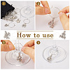 48Pcs 24 Style 12 Constellations Alloy Wine Glass Charms with Rhinestone AJEW-TAC00002-15