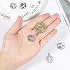 Non-Tarnish 201 Stainless Steel Pendants STAS-S105-T562D-1-4