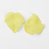 Autumn Theme Transparent Frosted Acrylic Pendants X-PAF002Y-17-6